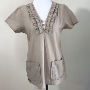 🆕Sherly Uniform Scrub Top- Sm